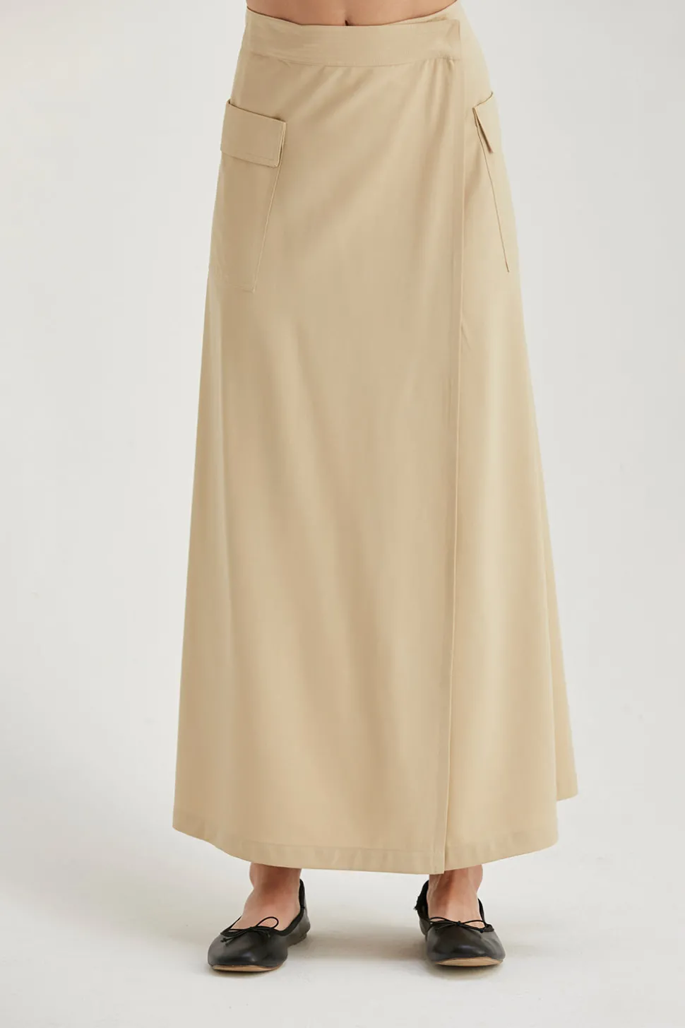 Nadia Maxi Wrap Skirt
