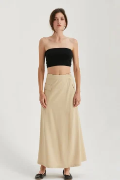 Nadia Maxi Wrap Skirt