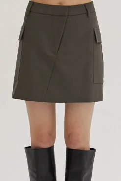 Nadia Mini Cargo Skirt