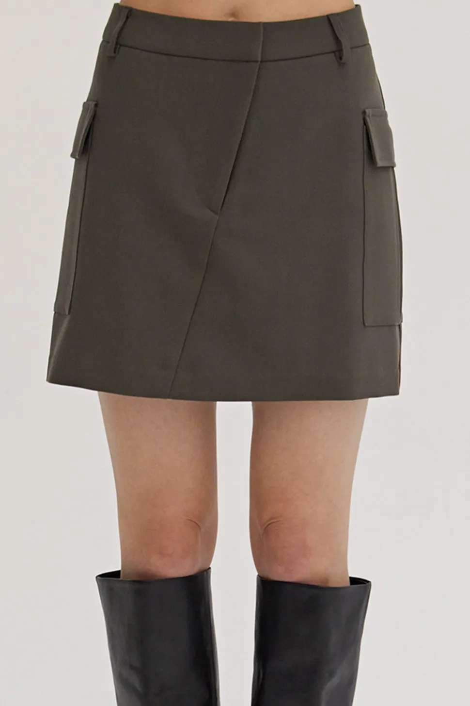 Nadia Mini Cargo Skirt