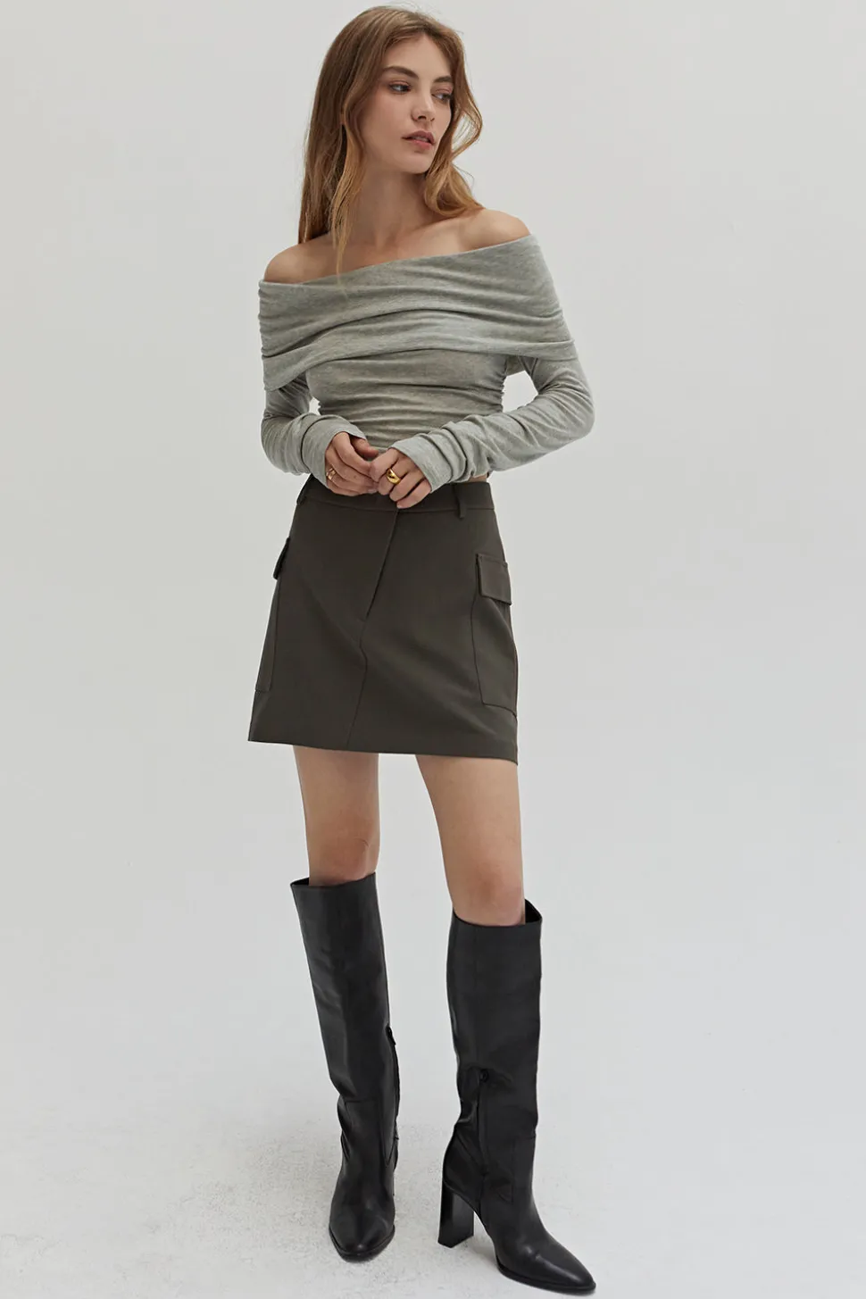 Nadia Mini Cargo Skirt