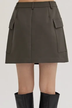 Nadia Mini Cargo Skirt