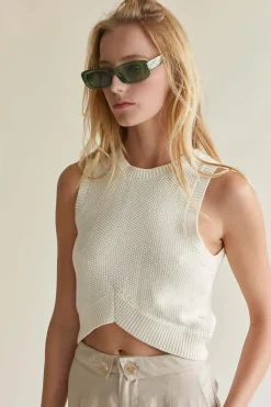 Nyla Cotton Crop Tank