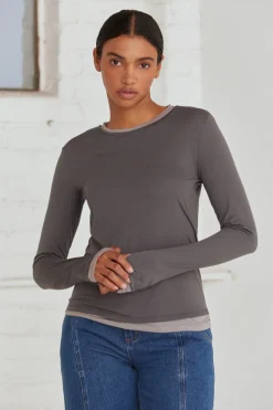 Octavia Two in One Long Sleeve Top