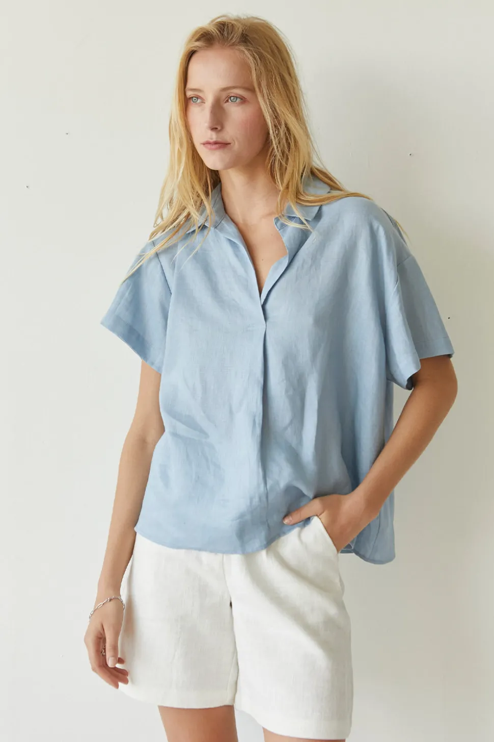 Paisley Linen Shirt
