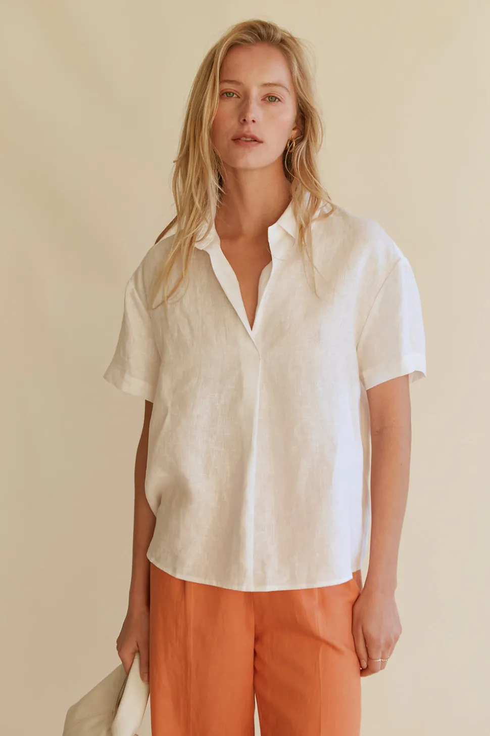 Paisley Linen Shirt