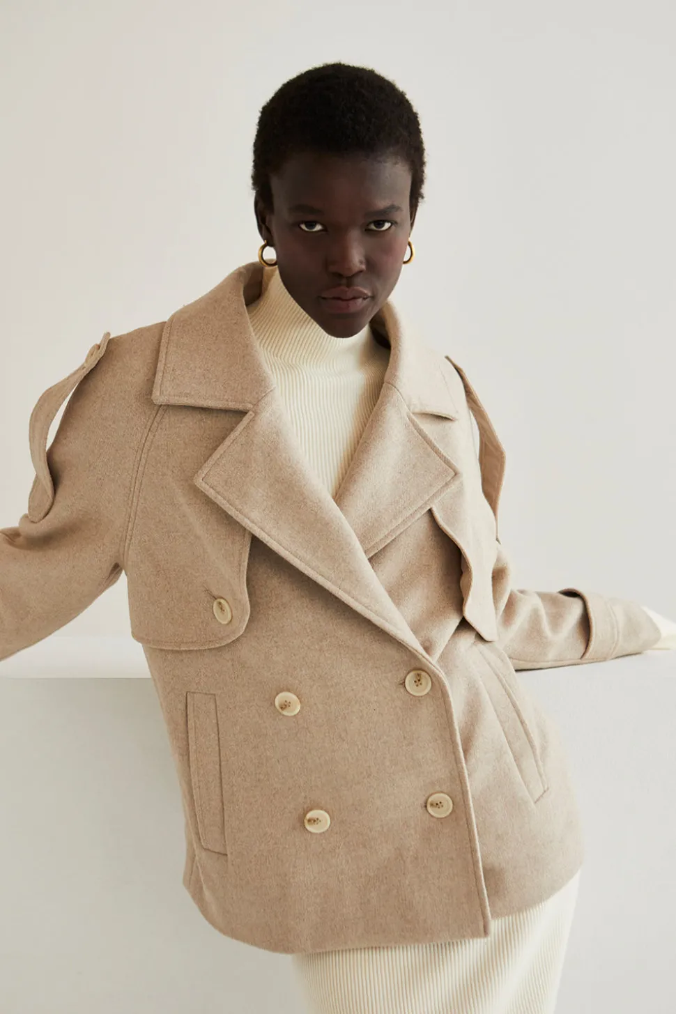 Peyton Wool Blend Jacket