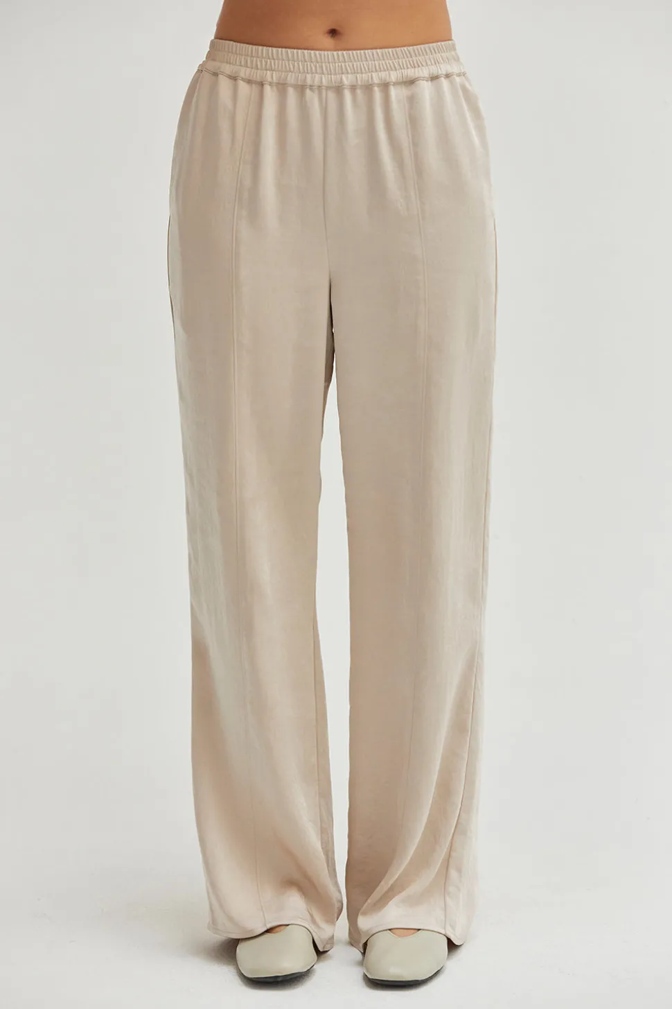 Piper Pull On Satin Pants