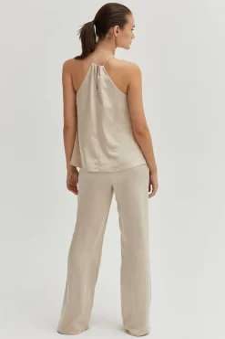 Piper Pull On Satin Pants