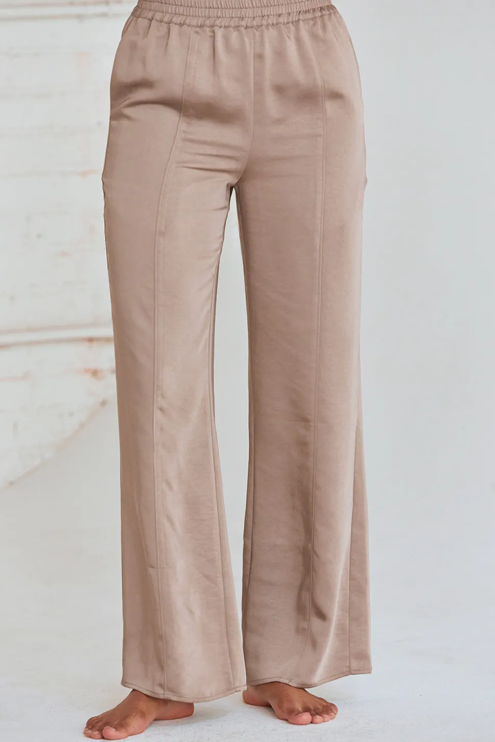 Piper Pull On Satin Pants