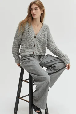 Presley Textured Cardigan