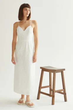 Raya Eyelet Dress