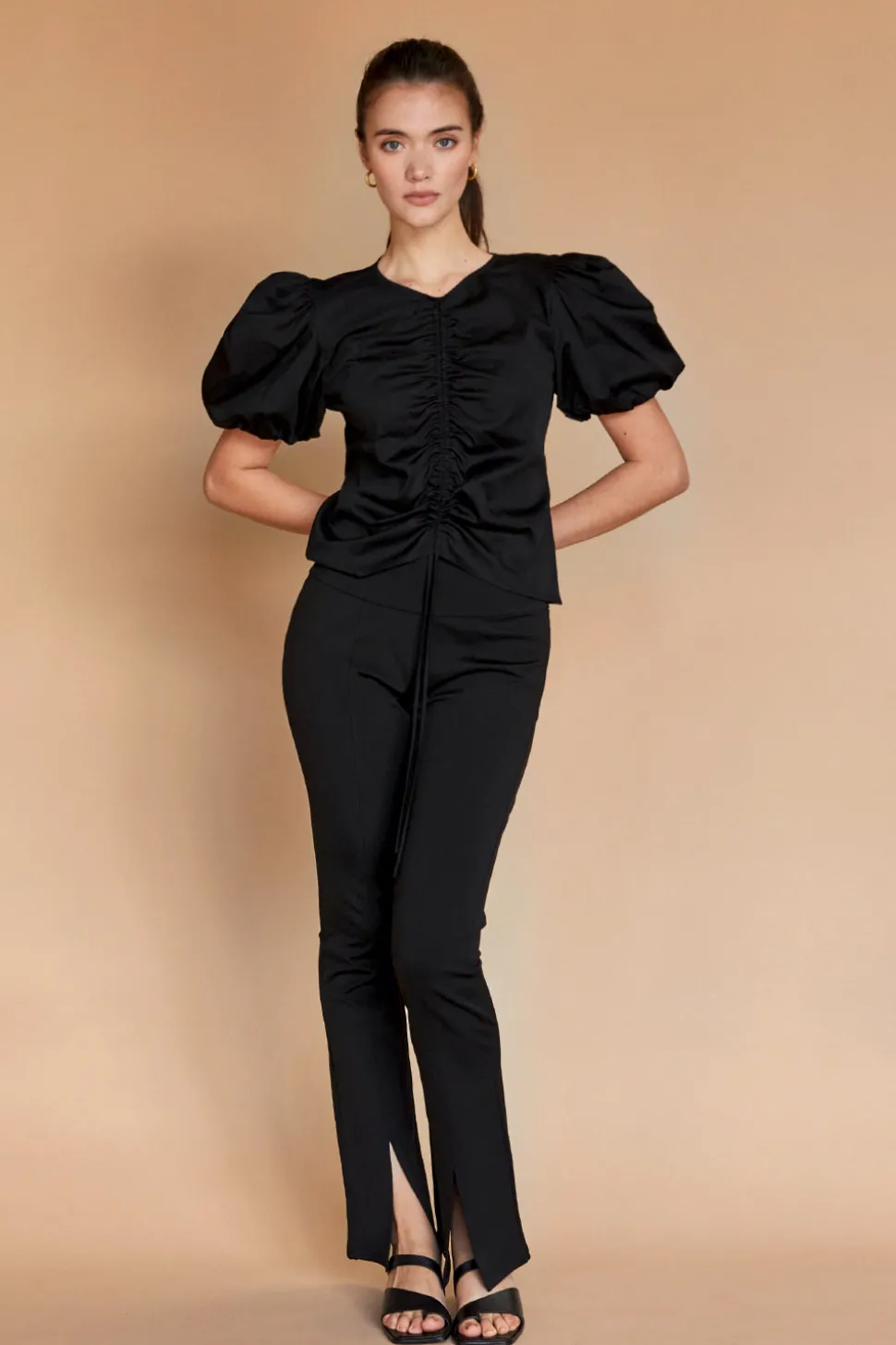 Reese Balloon Sleeve Top