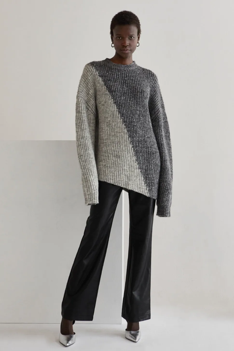 Reese Color Block Sweater