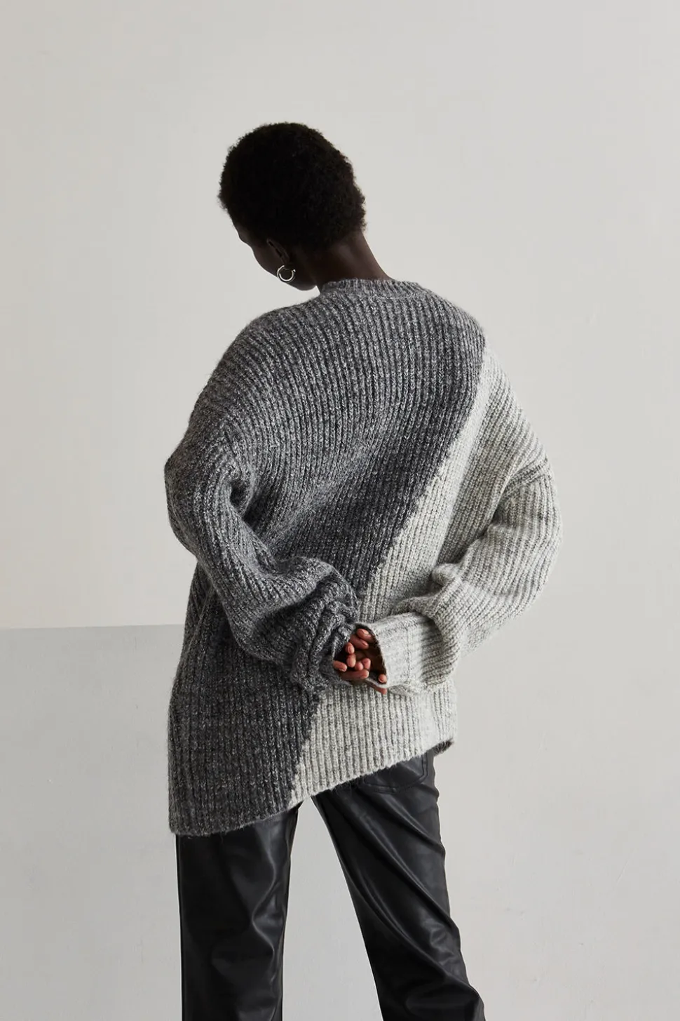 Reese Color Block Sweater