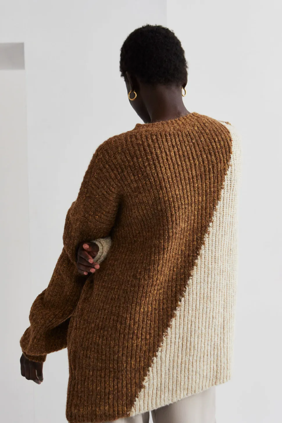 Reese Color Block Sweater