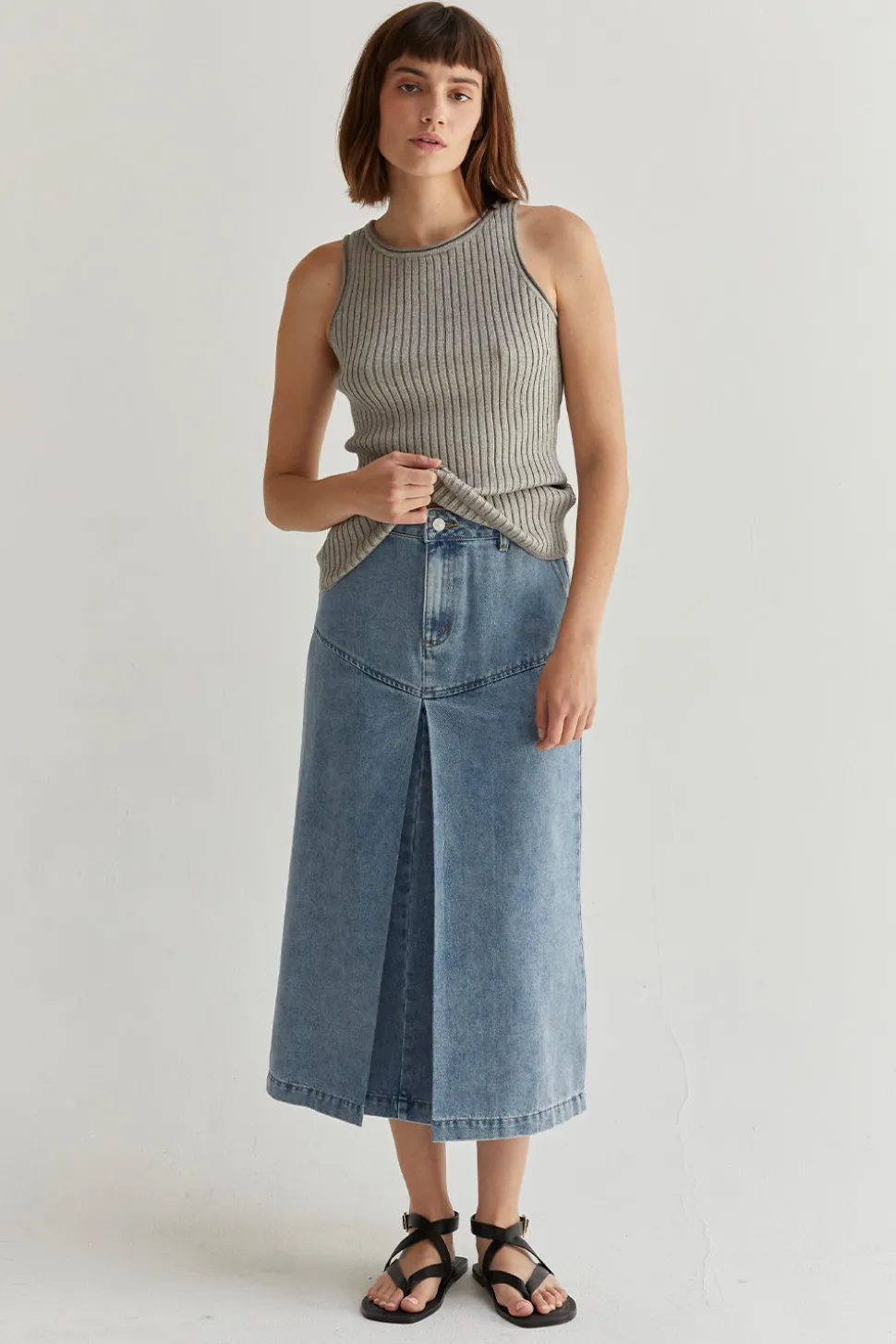 Renae Lurex Tank Top