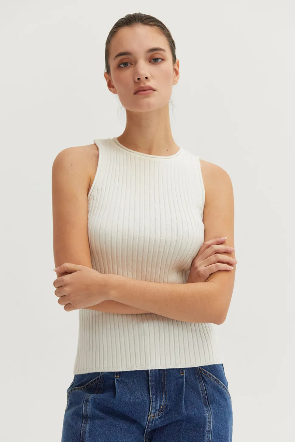 Renae Lurex Tank Top