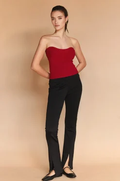 Rey Lurex Corset Top