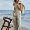 Riley Cotton Stripe Pants