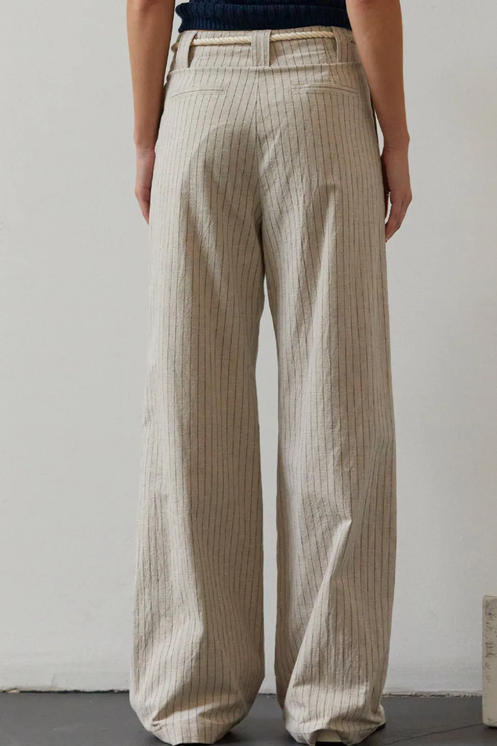 Riley Cotton Stripe Pants
