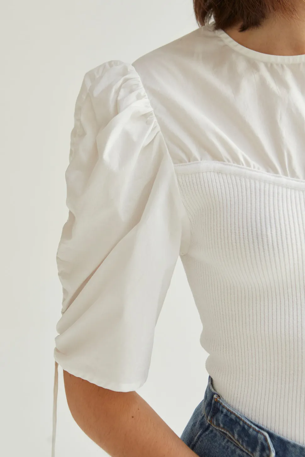 Rubi Mixed Media Top