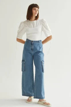 Rubi Mixed Media Top