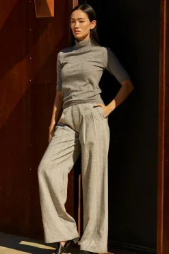 Ryan Herringbone Trousers