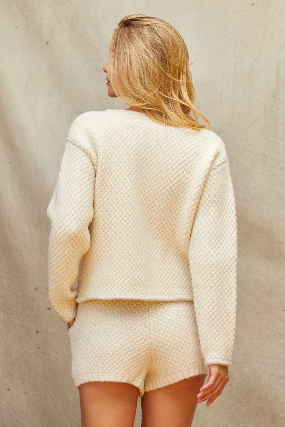Sandy Boucle Knit Jacket