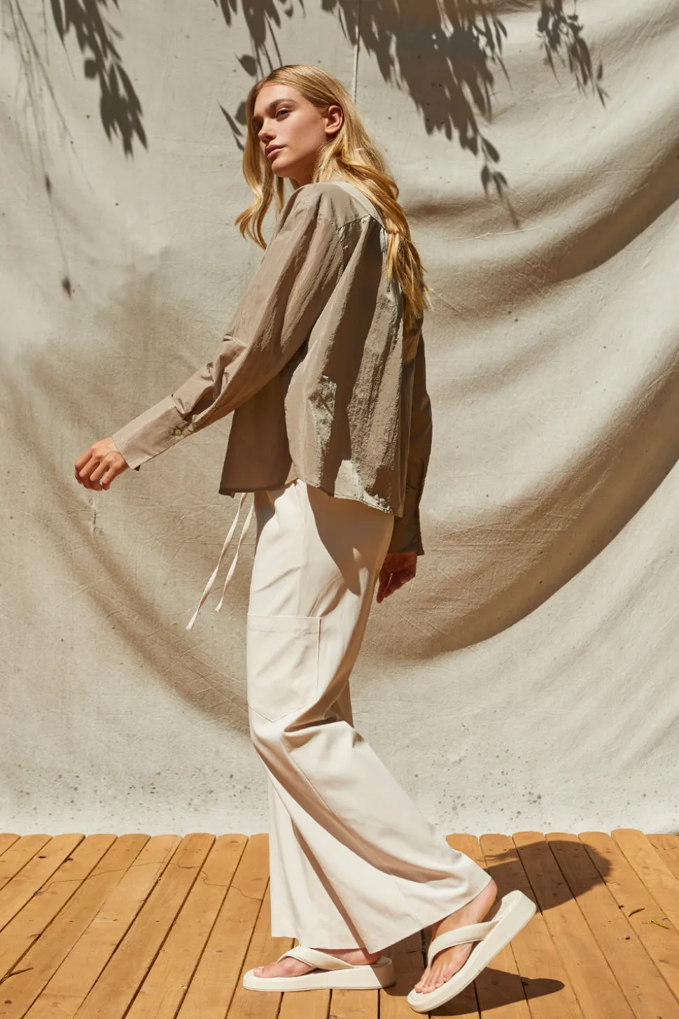 Sasha Button Up Top