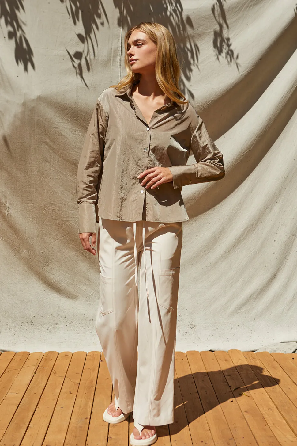 Sasha Button Up Top