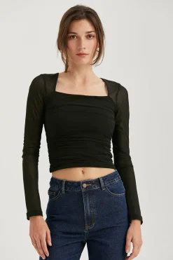 Sasha Mesh Top