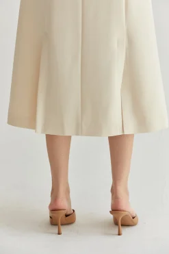Sasha Sleeveless Long Blazer