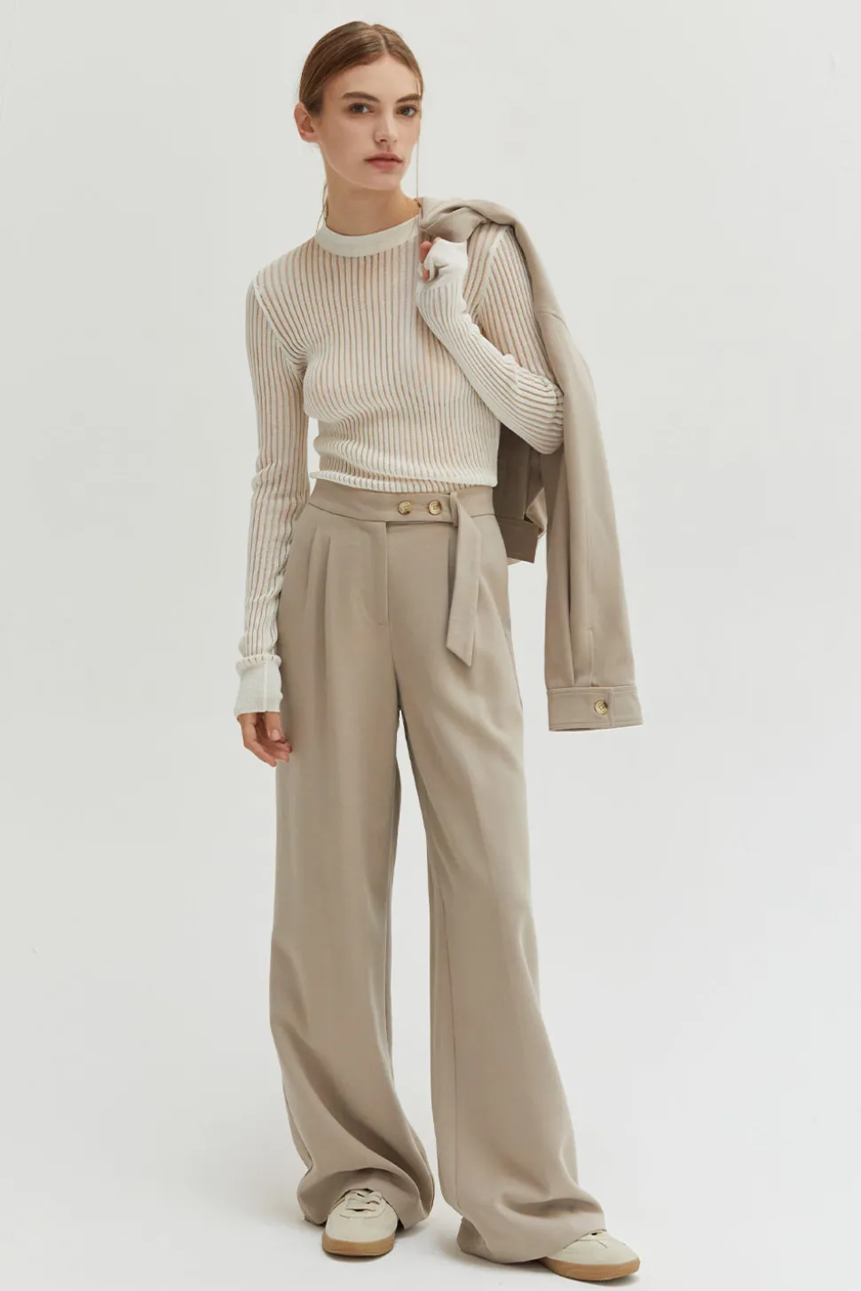 Shayne Wide Leg Trousers