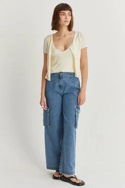 Sia Twofer Knit Top
