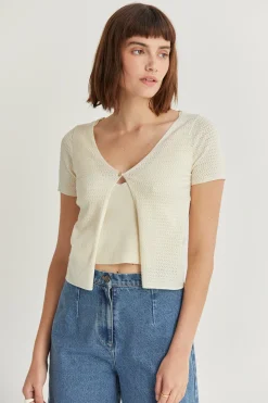 Sia Twofer Knit Top