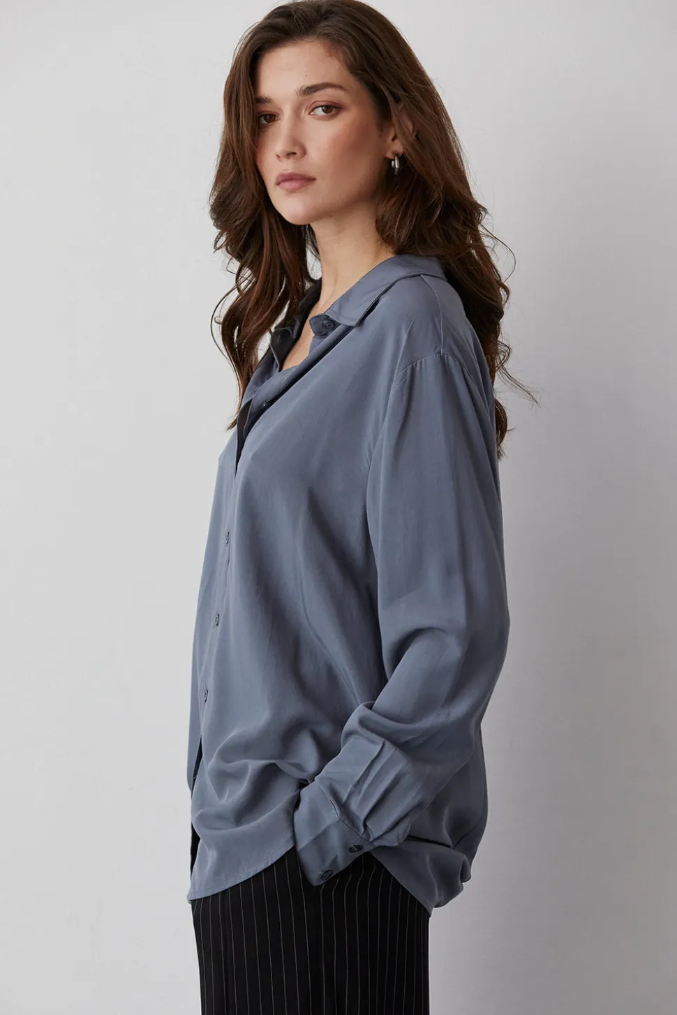 Sianna Open Back Shirt