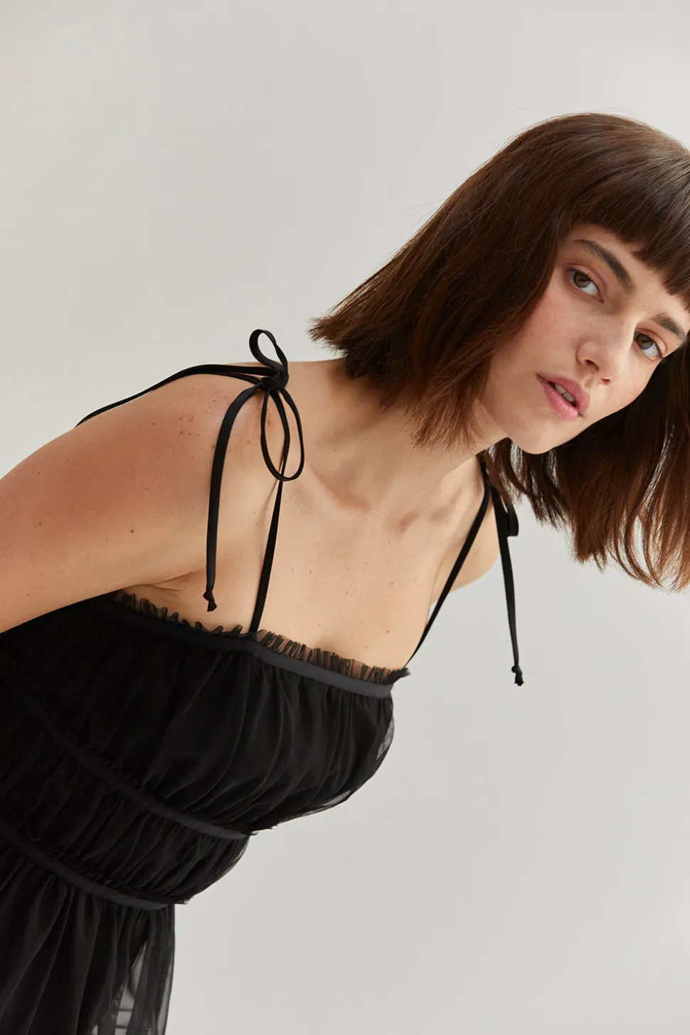 Sienne Tulle Midi Dress