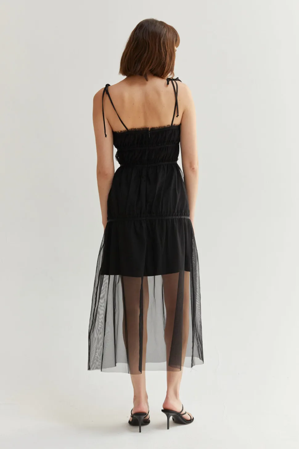 Sienne Tulle Midi Dress