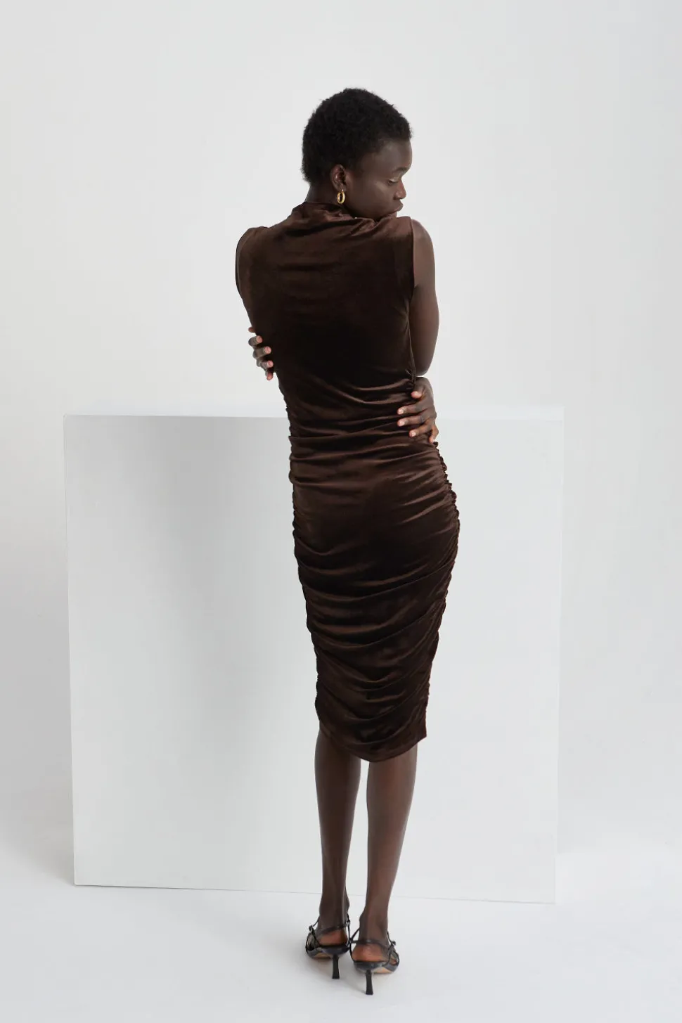 Sophie Velvet Midi Dress