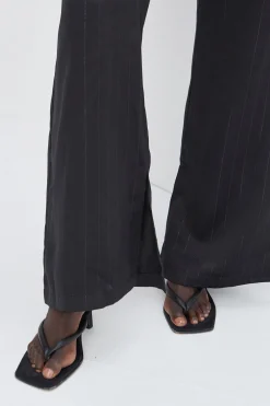 Tamara Satin Pinstripe Pants