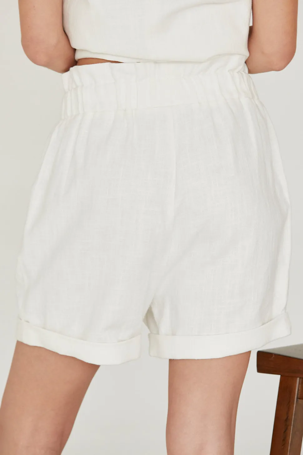 Tammy Linen Bucket Shorts