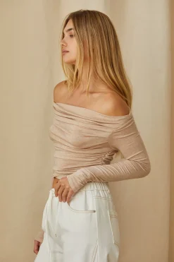 Tania Off Shoulder Knit Top