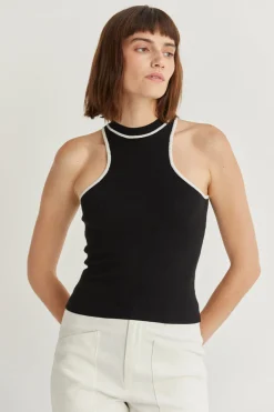 Tara Racer Knit Tank