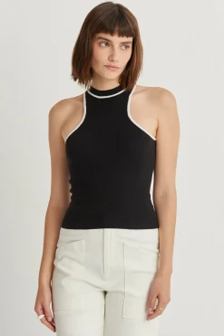 Tara Racer Knit Tank
