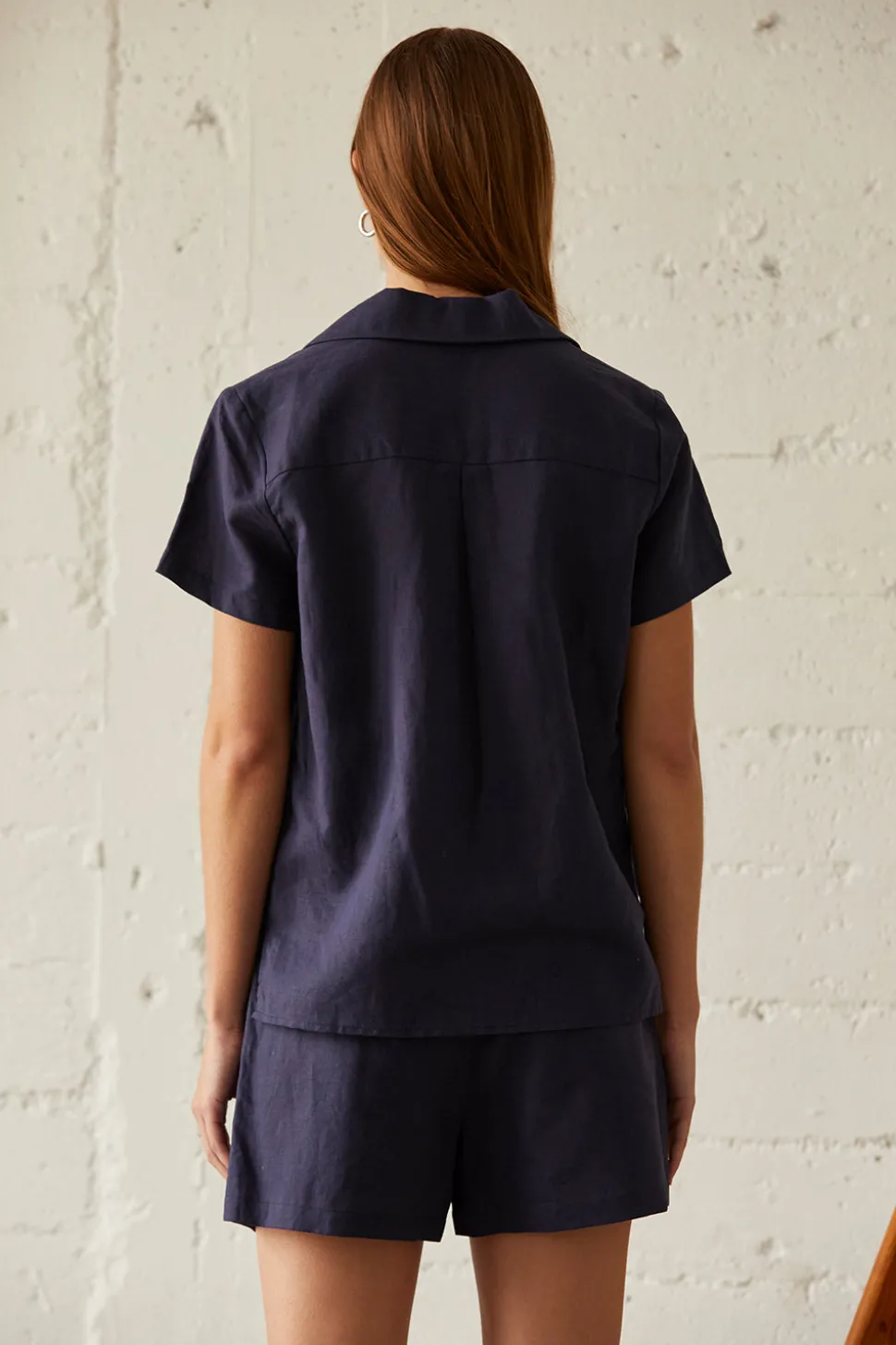 Teresa Linen-blend Set