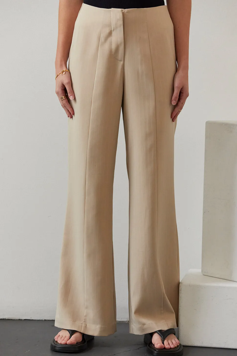 Valencia Pinstripe Trousers