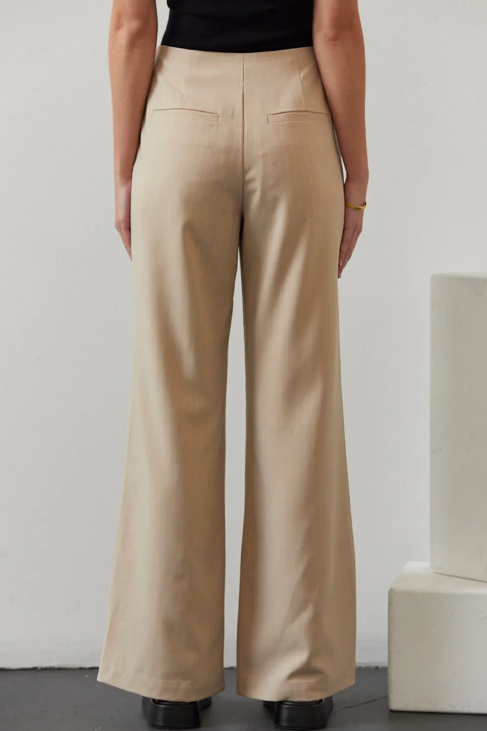 Valencia Pinstripe Trousers