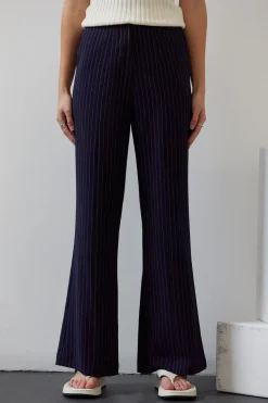 Valencia Pinstripe Trousers