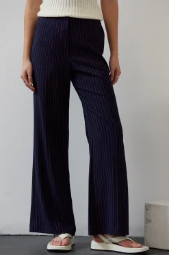Valencia Pinstripe Trousers